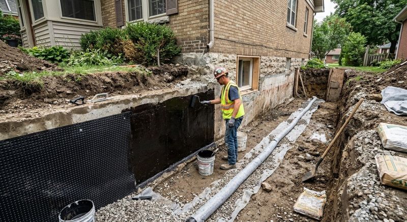 Basement Walls Waterproofing in Birmingham, AL