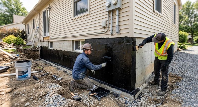 Brick Foundation Sealing in Columbus, OH