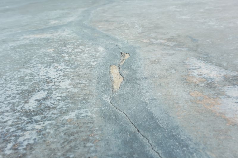 Crack Repair on Concrete Floors