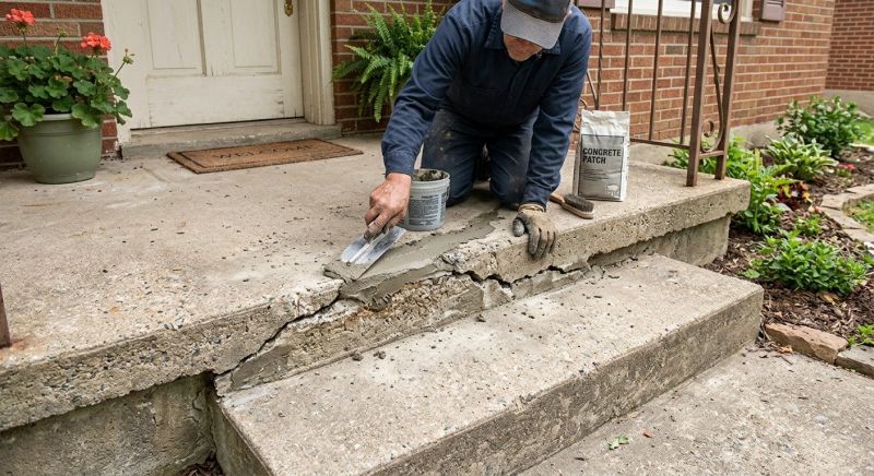 Concrete Ramp Repair in West Des Moines, IA